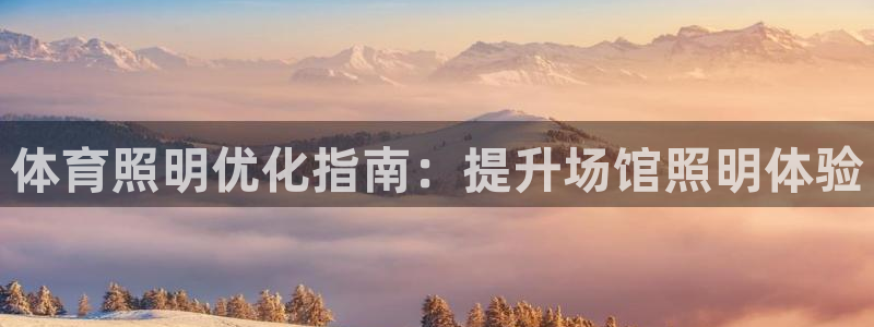 尊龙AG旗舰店：体育照明优化指南：提升场馆照明体验
