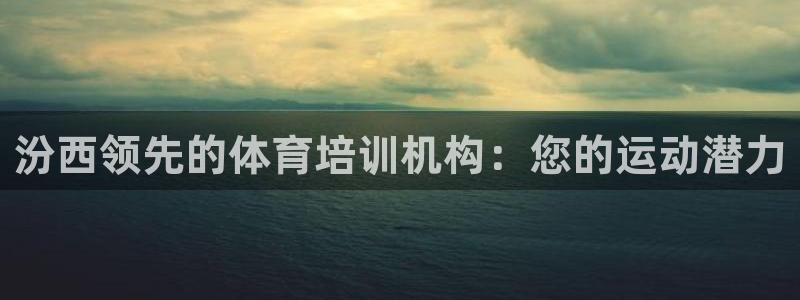 尊龙/人生就是博：汾西领先的体育培训机构：您的运动潜